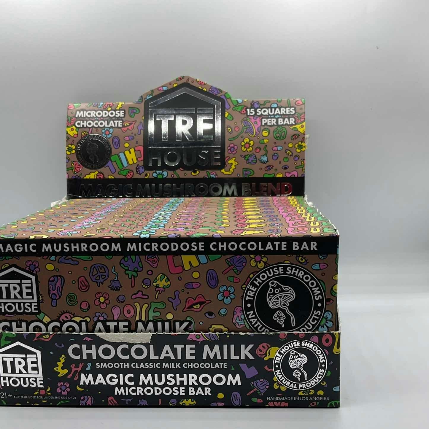 TREHOUSE CHOCOLATE MILK CHOCOLATE MAGIC MUSHROOM