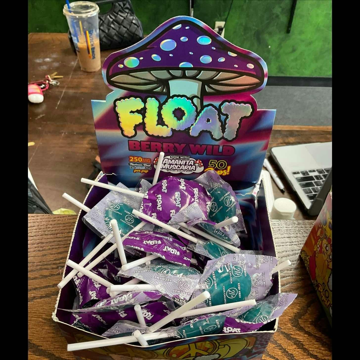 FLOAT BERRY WILD MUSHROOM POPSICLE