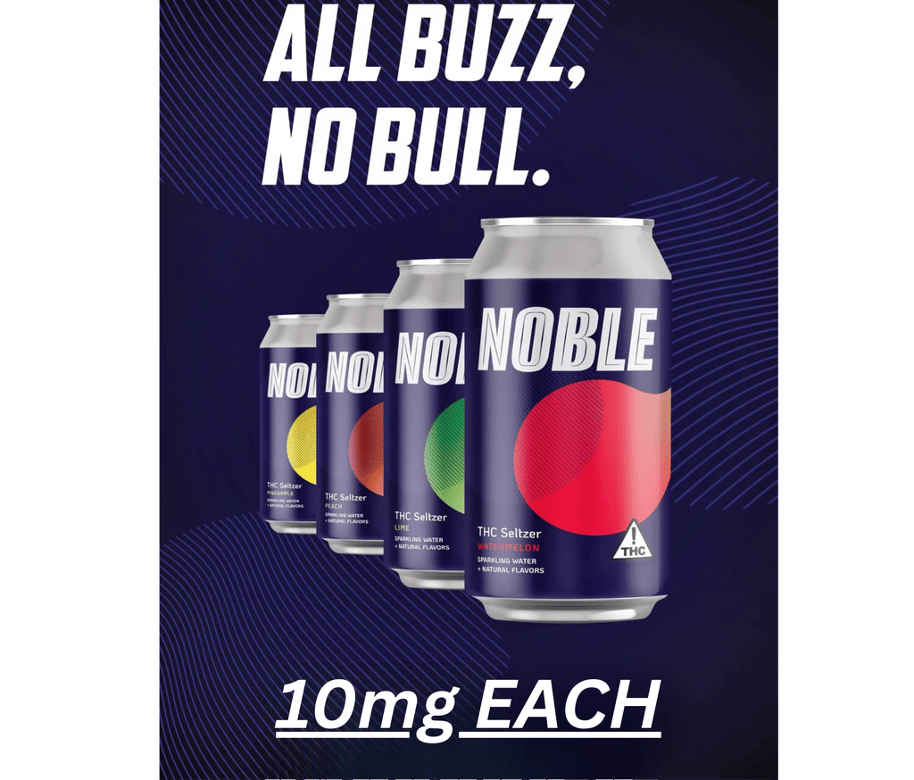 Noble Labs THC Seltzer | Pineapple 10mg at The Green Standard Dispensary