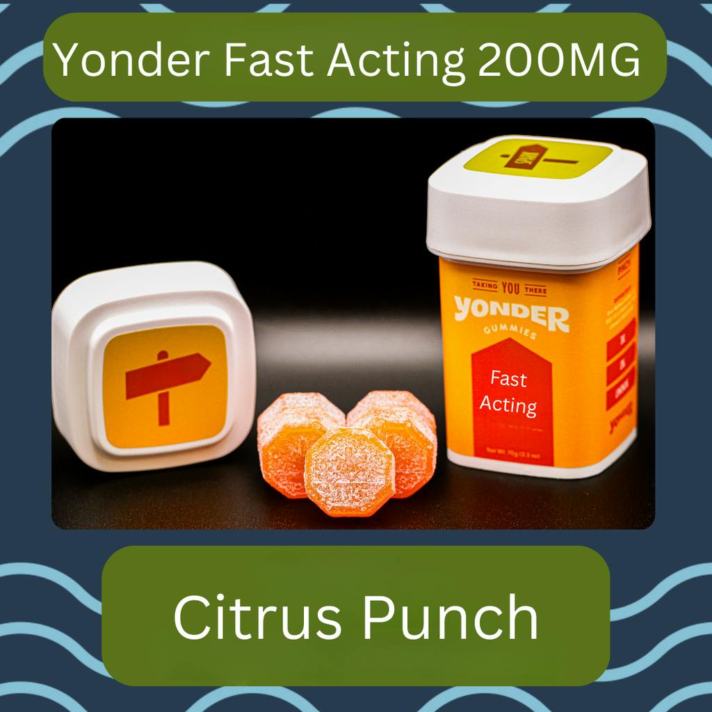 Yonder | Citrus Punch | 200mg Fast-Acting Gummies 10pk by Yonder