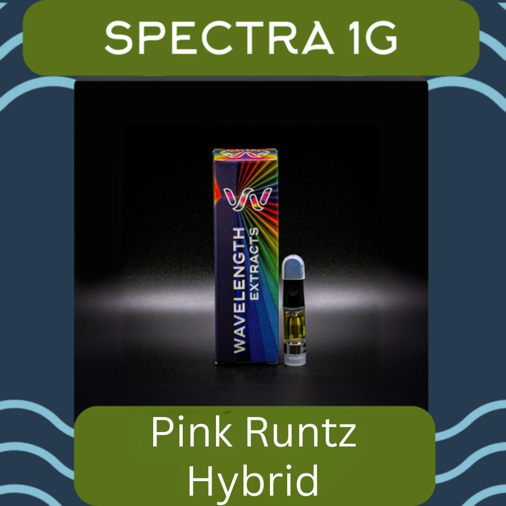 Wavelength Vape Cart | Pink Runtz | Full Spectrum 1g Cart cannabis product
