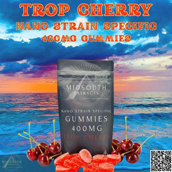 Mid South Extracts Fast Acting Gummies | Trop Cherry 400mg [10 pcs]