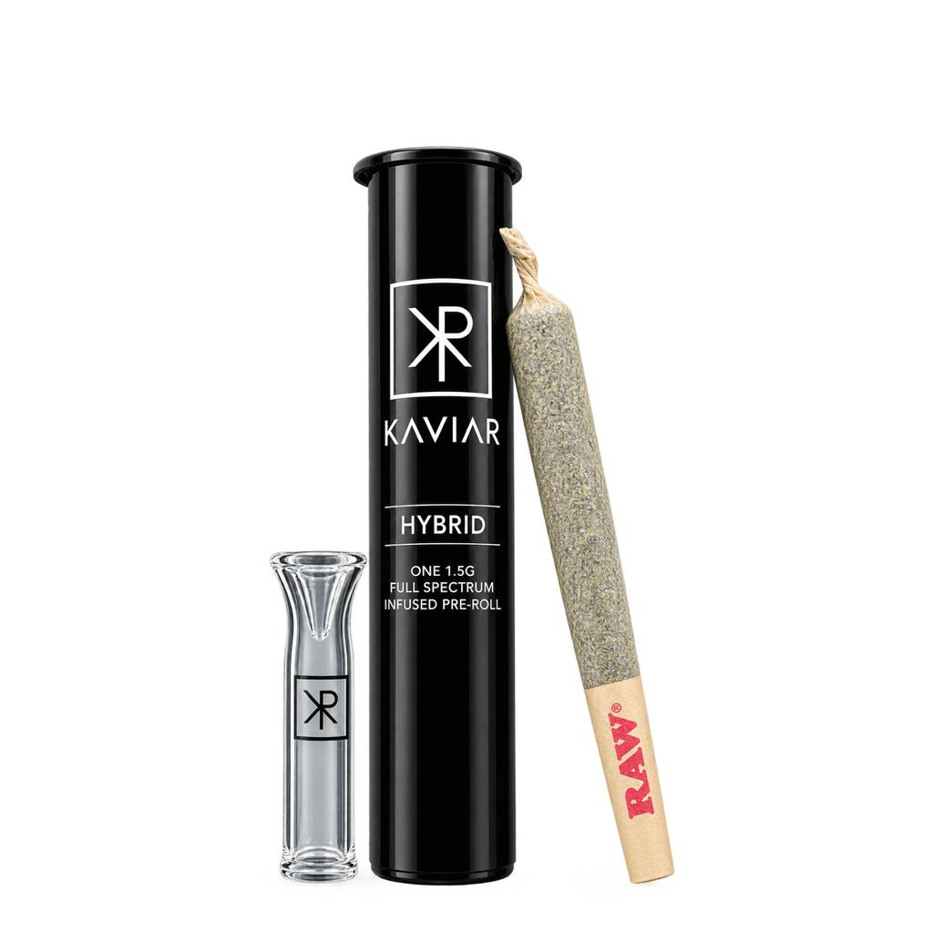 Kaviar Infused Pre-Roll | Lemon Float x Frosty Frappe 1.5g Pre-Roll
