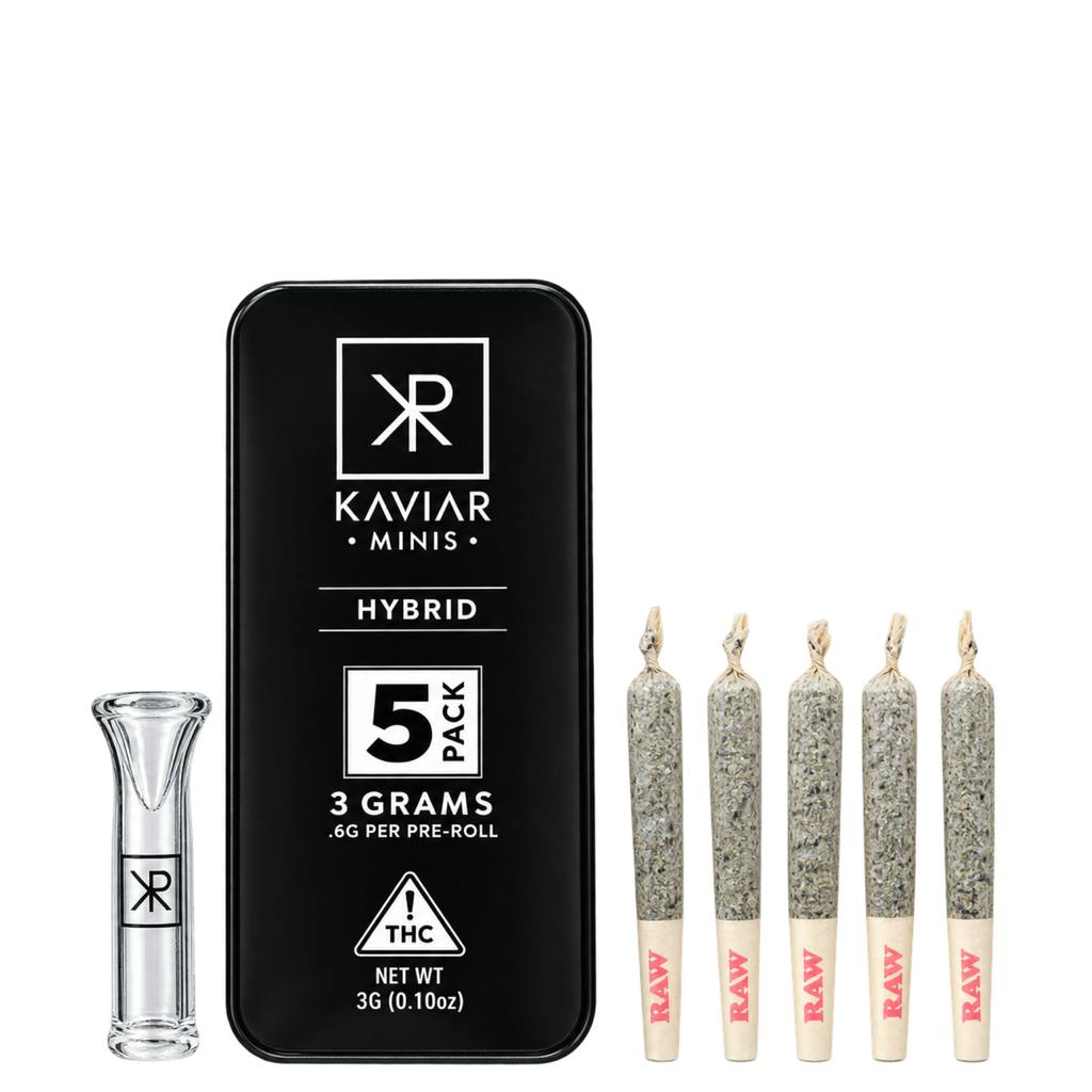 Kaviar Infused Pre-Rolls | Sunday Sunset x Neon Float 3g [5 pk]