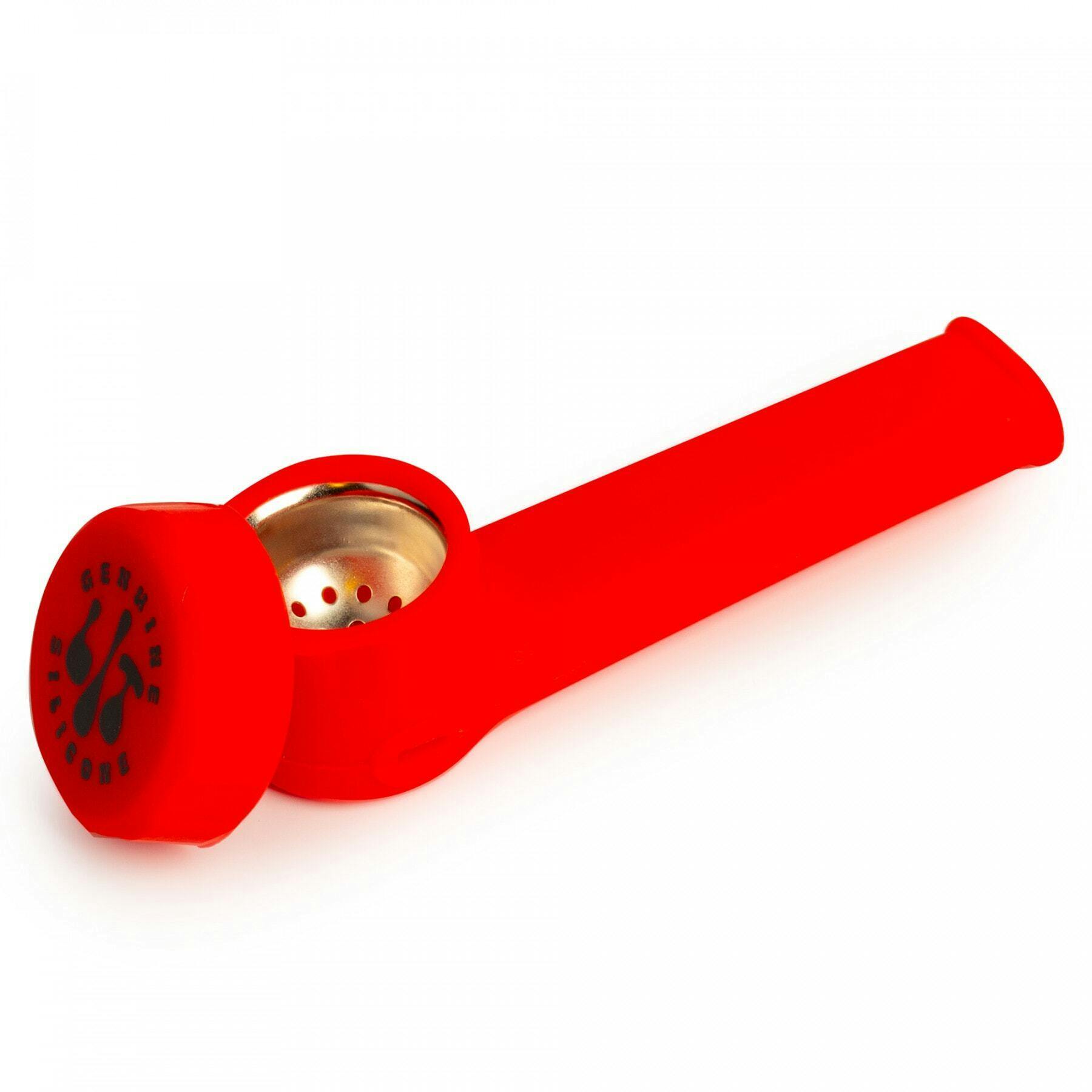 LIT Silicone Hand Pipe - Red