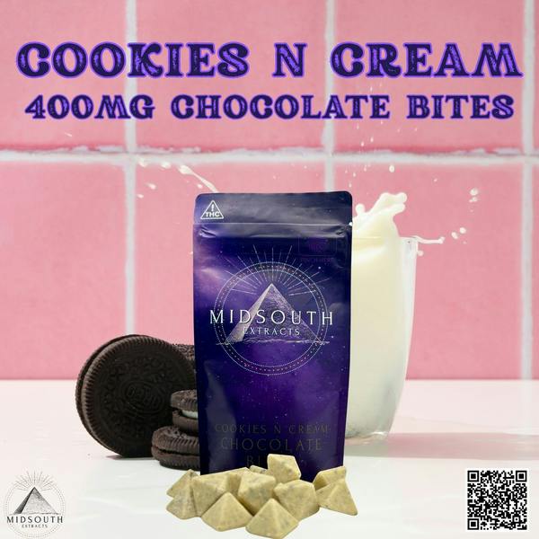 Cookies n Cream Chocolates | 400mg