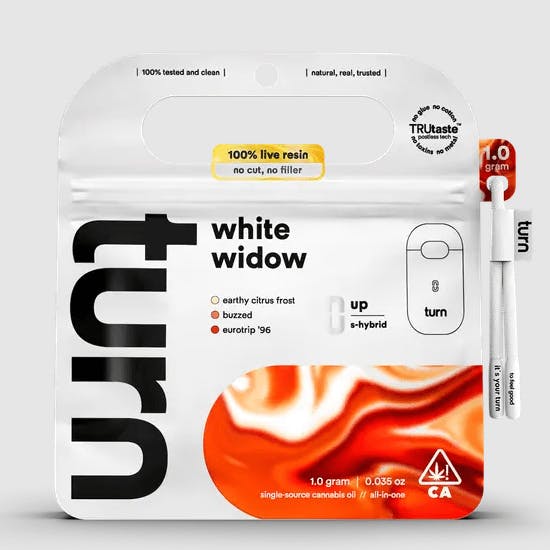 Turn - White: Widow Turnone