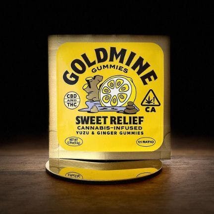 Goldmine Gummies: Sweet Relief Yuzu+ginger Single