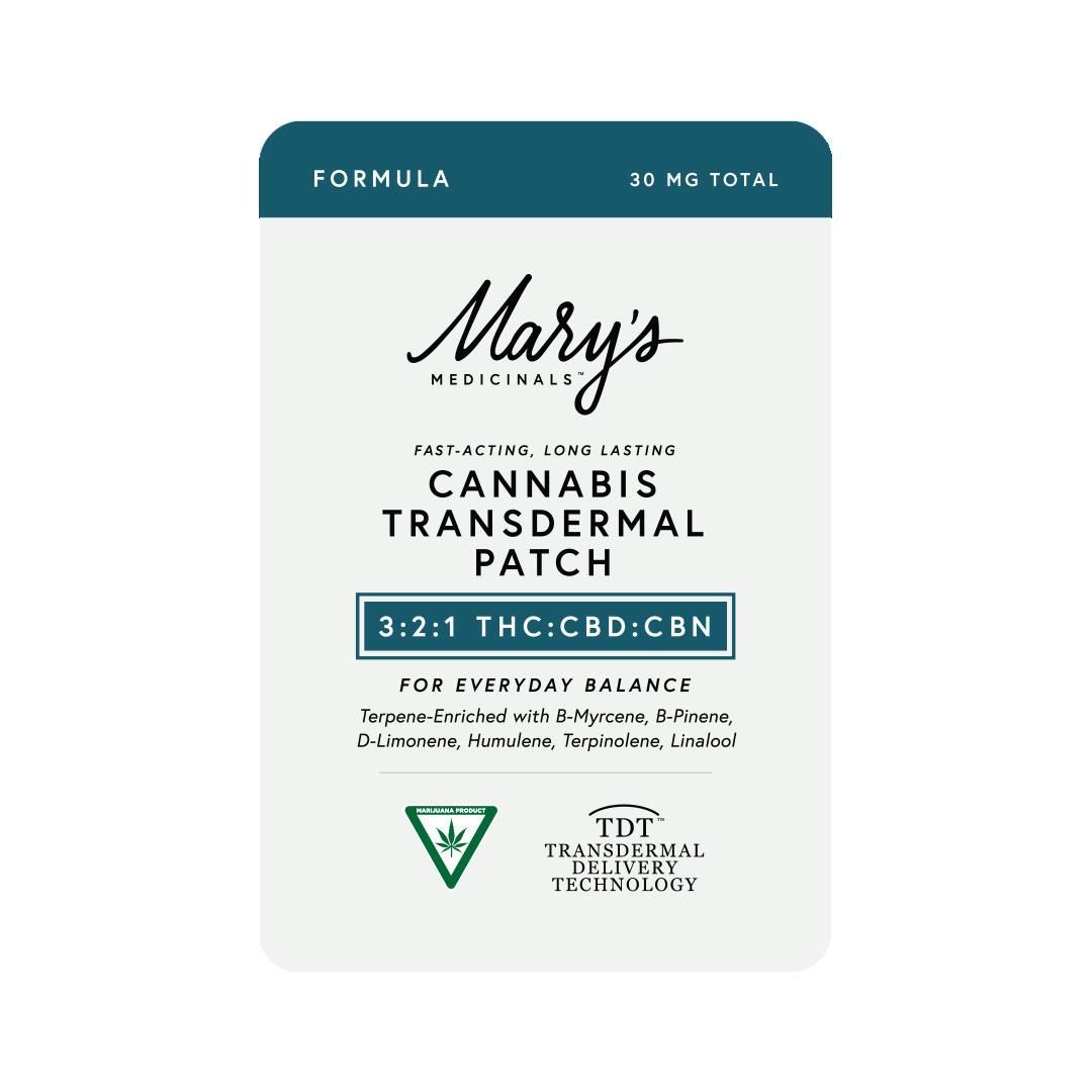 Formula | Transdermal Patch | 3:2:1 THC:CBD:CBN | 15mg
