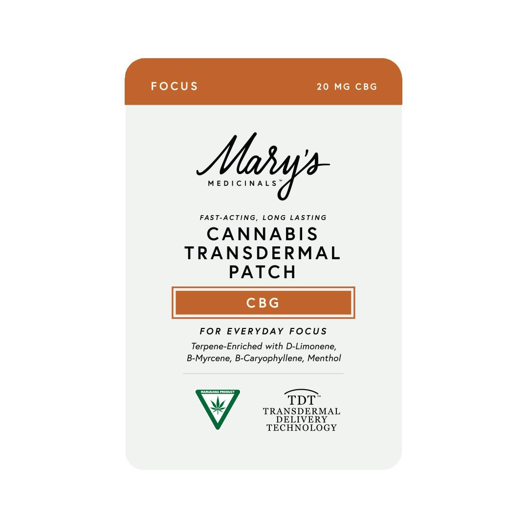 Focus | Transdermal Patch | 20mg CBG
