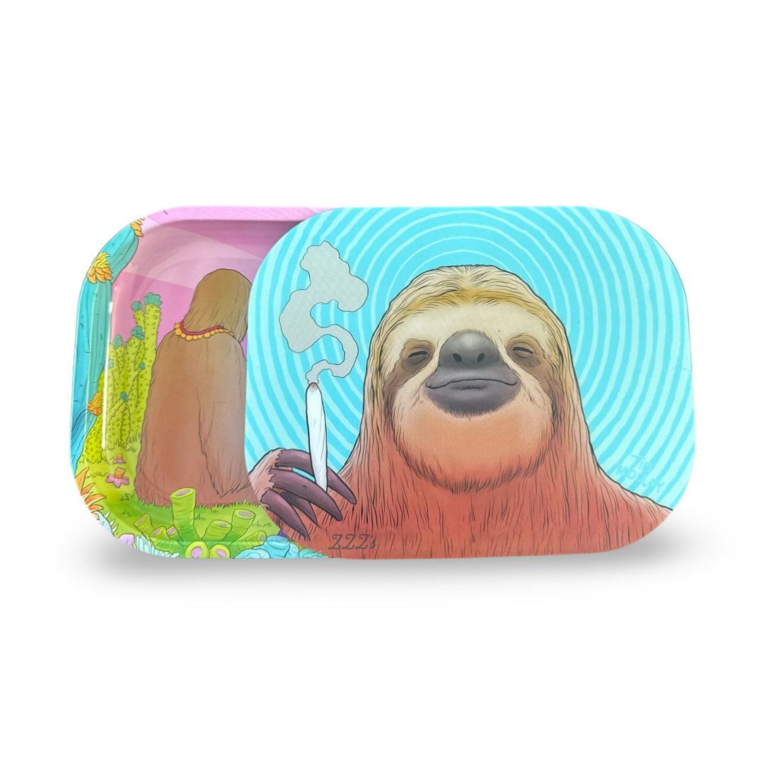 Zzz's - Stoner Sloth - Rolling Tray w/ Magnetic Cover