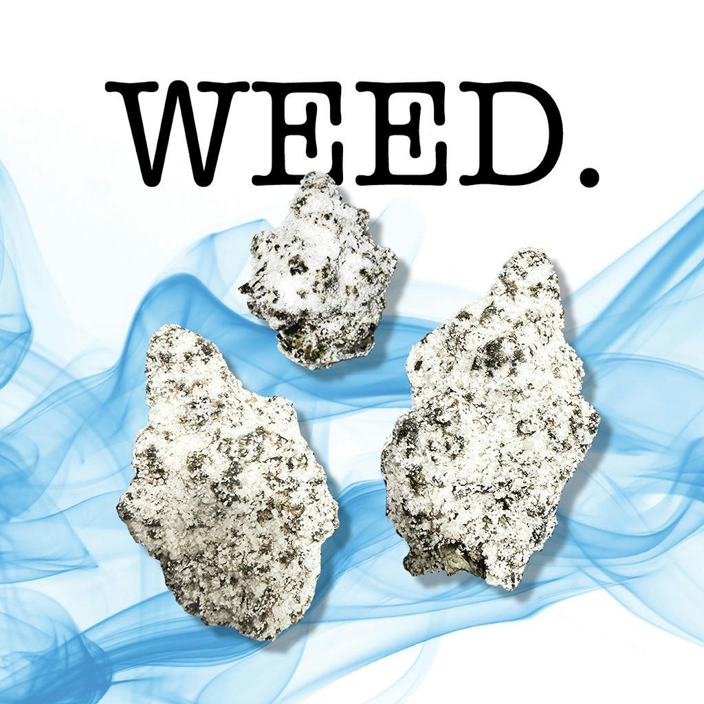 Weed. - Frosted Flower - Blue Razz