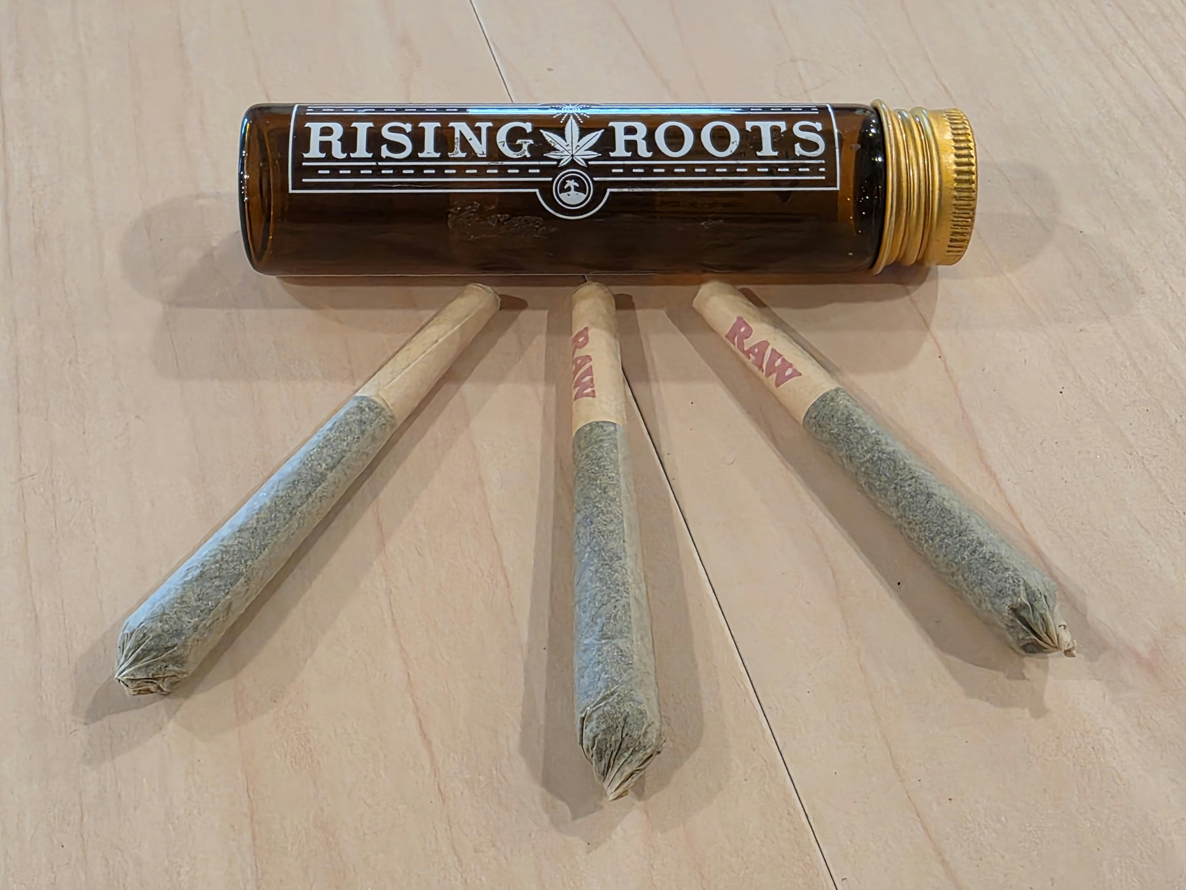 Rising Roots - Pre-roll 0.6g - 3pk - Super Boof
