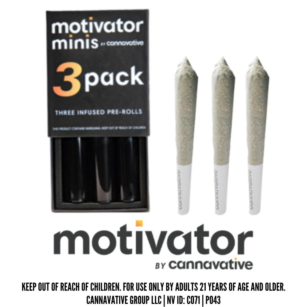 Spiked Nectar [.5g] | Cannavative - 3 Pack Motivator Minis