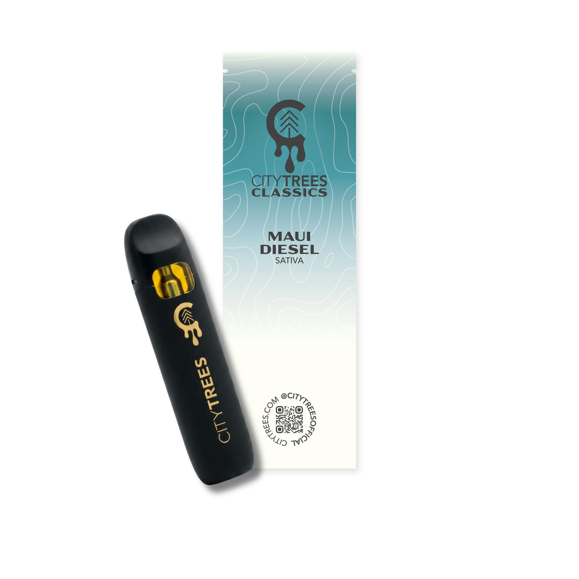 Maui Diesel [1g Disposable] | City Trees - Disposable Vape Pen