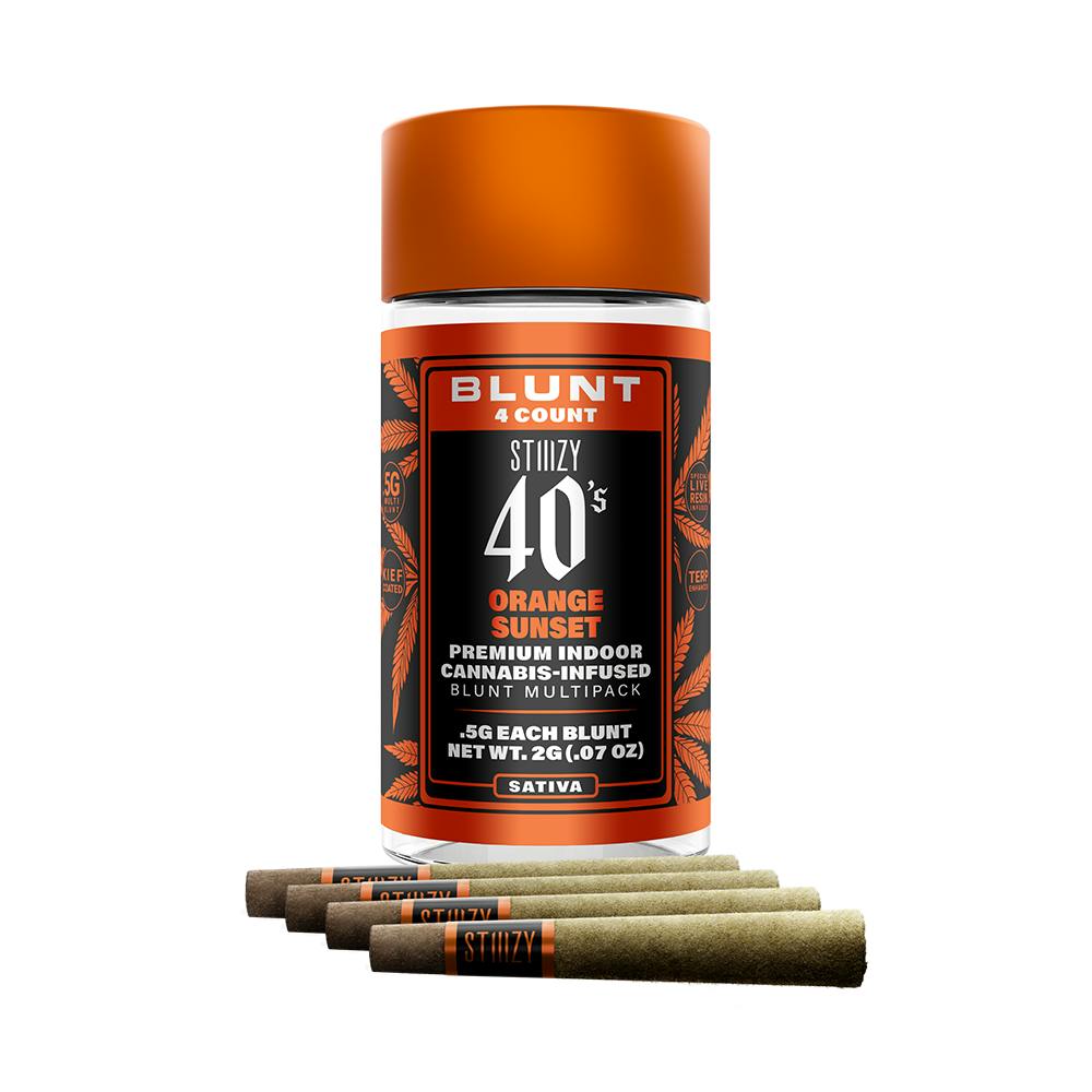 Orange Sunset [.5g] | STIIIZY - 40's Infused 4 Pack Blunt