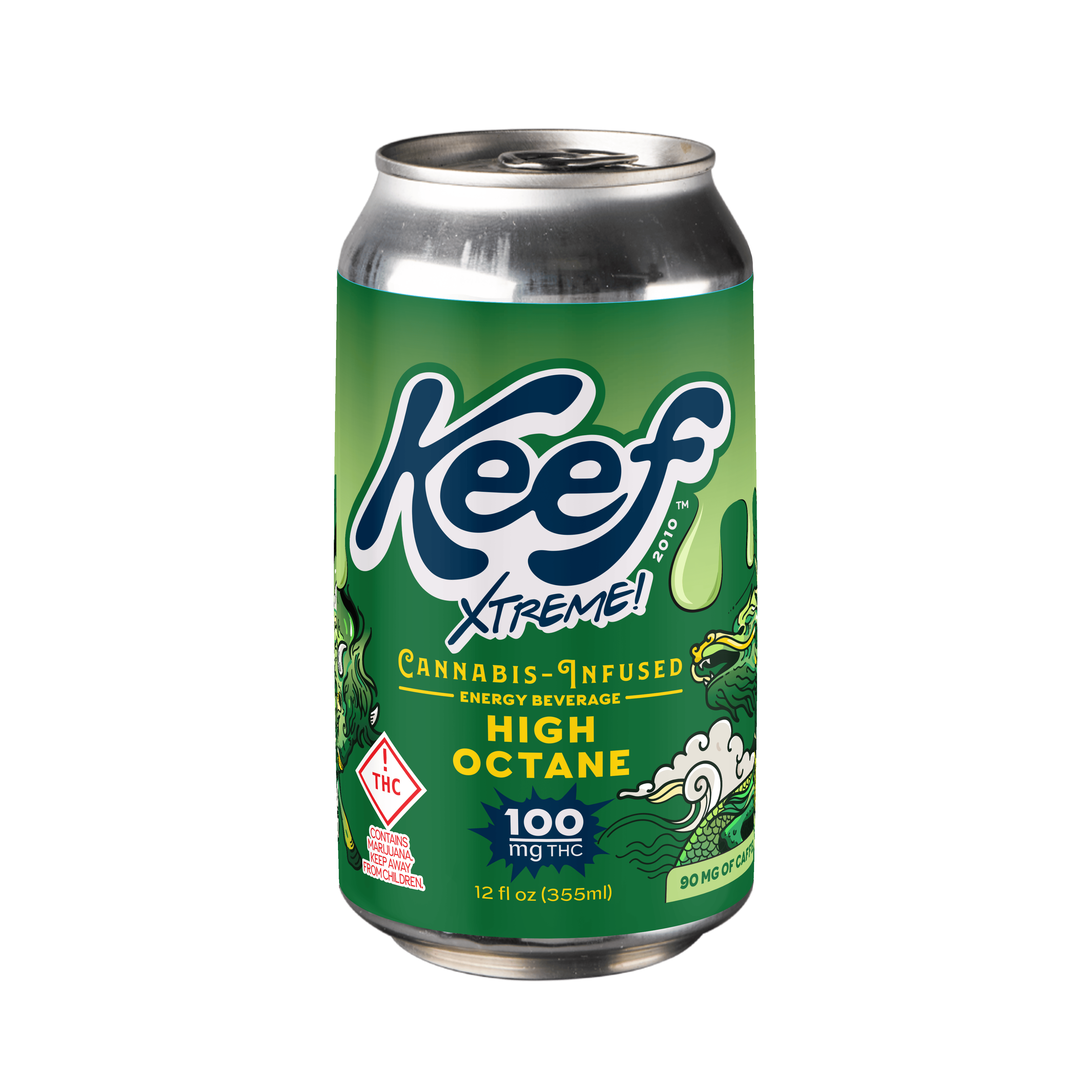 High Octane Extreme [12oz] (100mg) | Keef - Energy Beverage