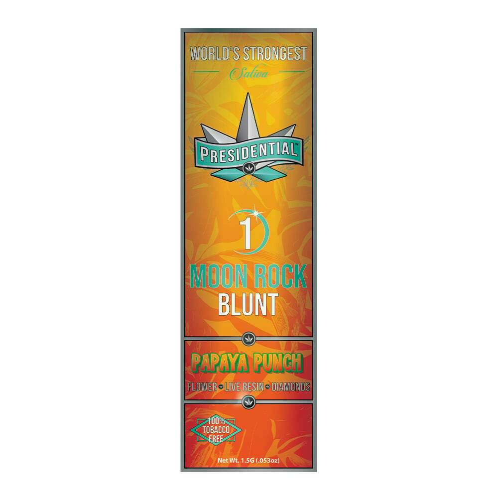 Papaya Punch [1.5g] | Presidential RX - Moon Rock Infused Blunt