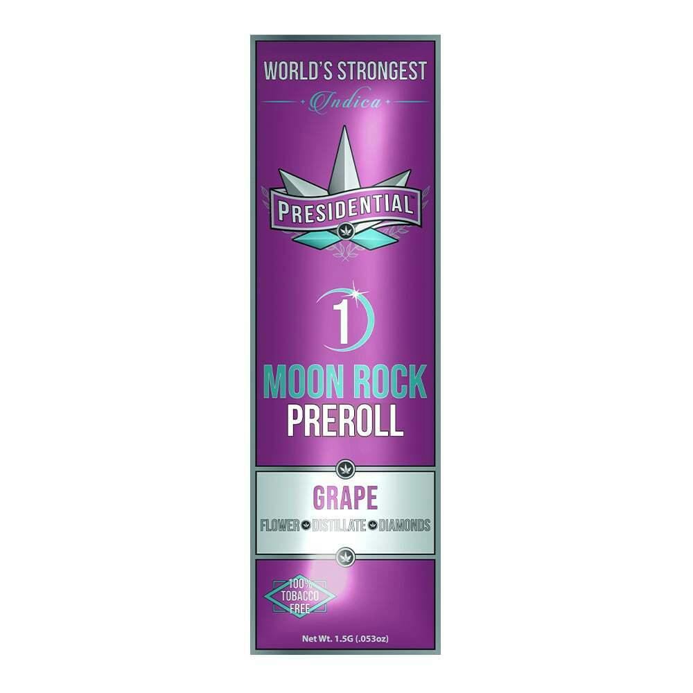 Grape [1g] | Presidential RX - Moon Rock Infused Pre Roll