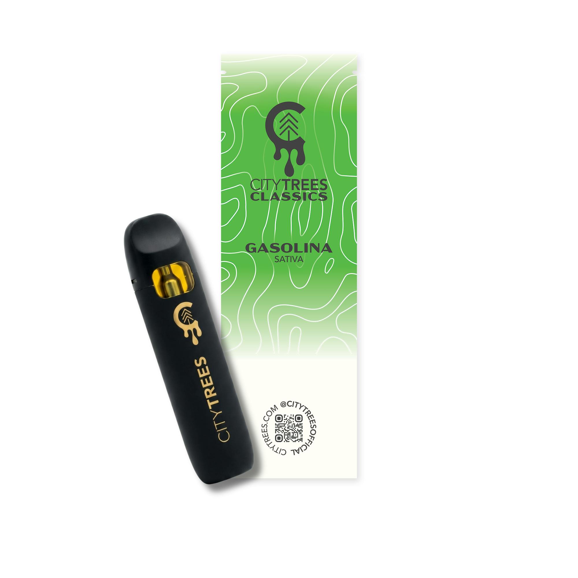 Gasolina [1g Disposable] | City Trees - Disposable Vape Pen