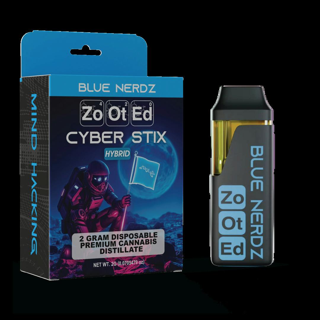 Blue Nerdz Disposable cannabis product