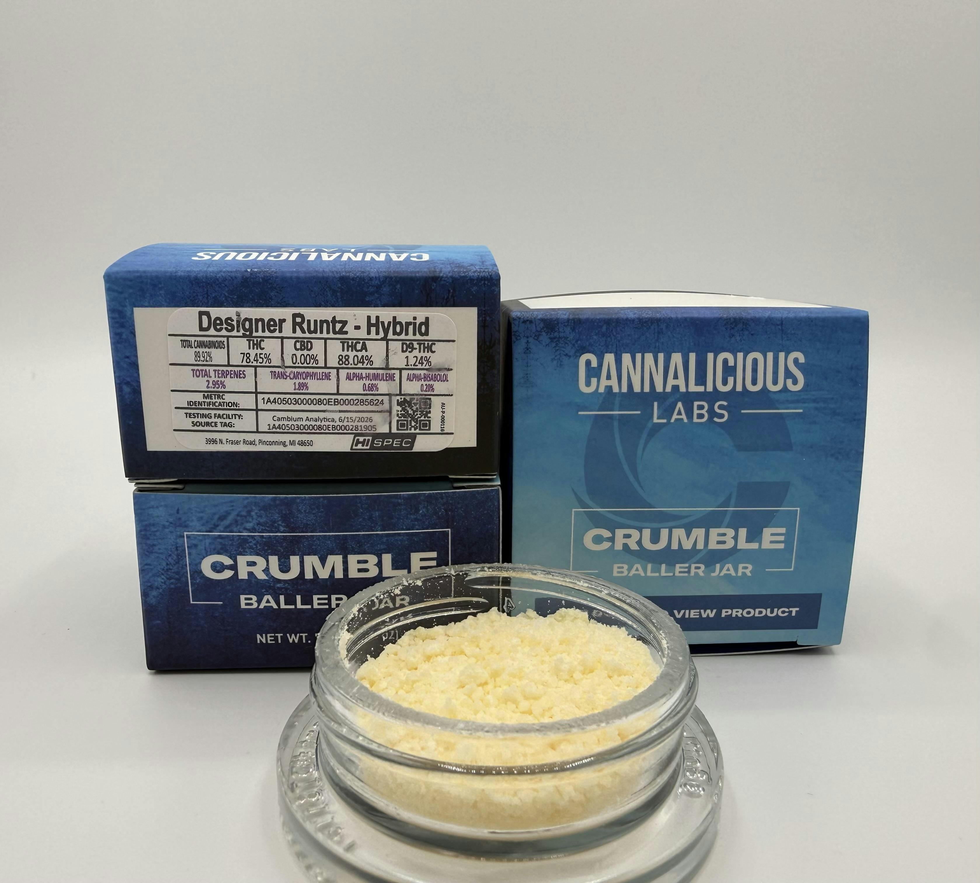 Designer Runtz Crumble