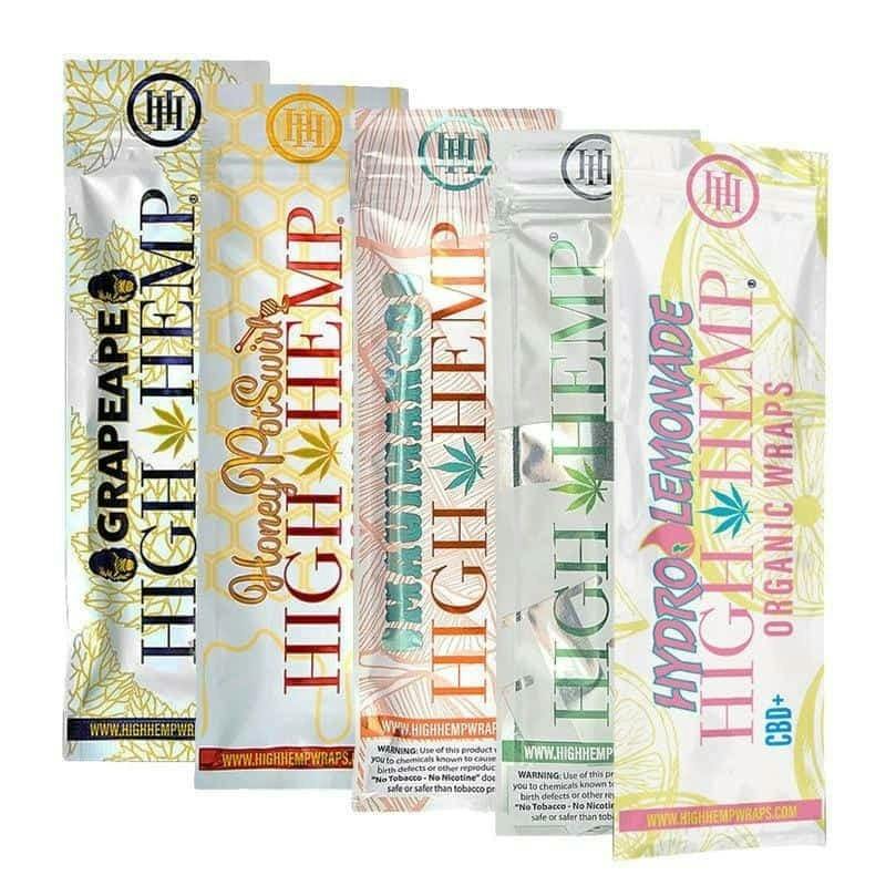 High Hemp Wraps Bare Berry