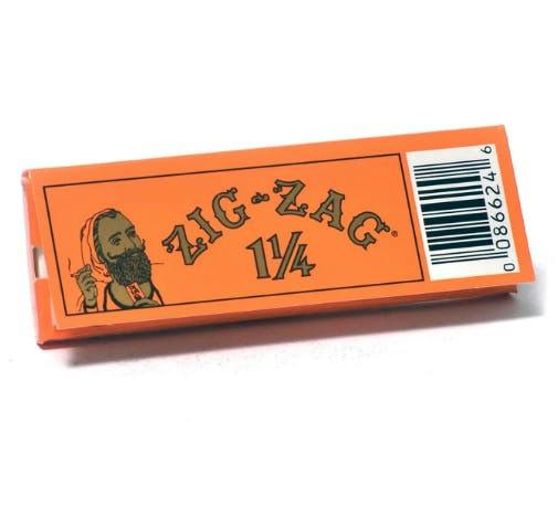 Zig Zag - Papers - Hemp 1-1/4in (Green)