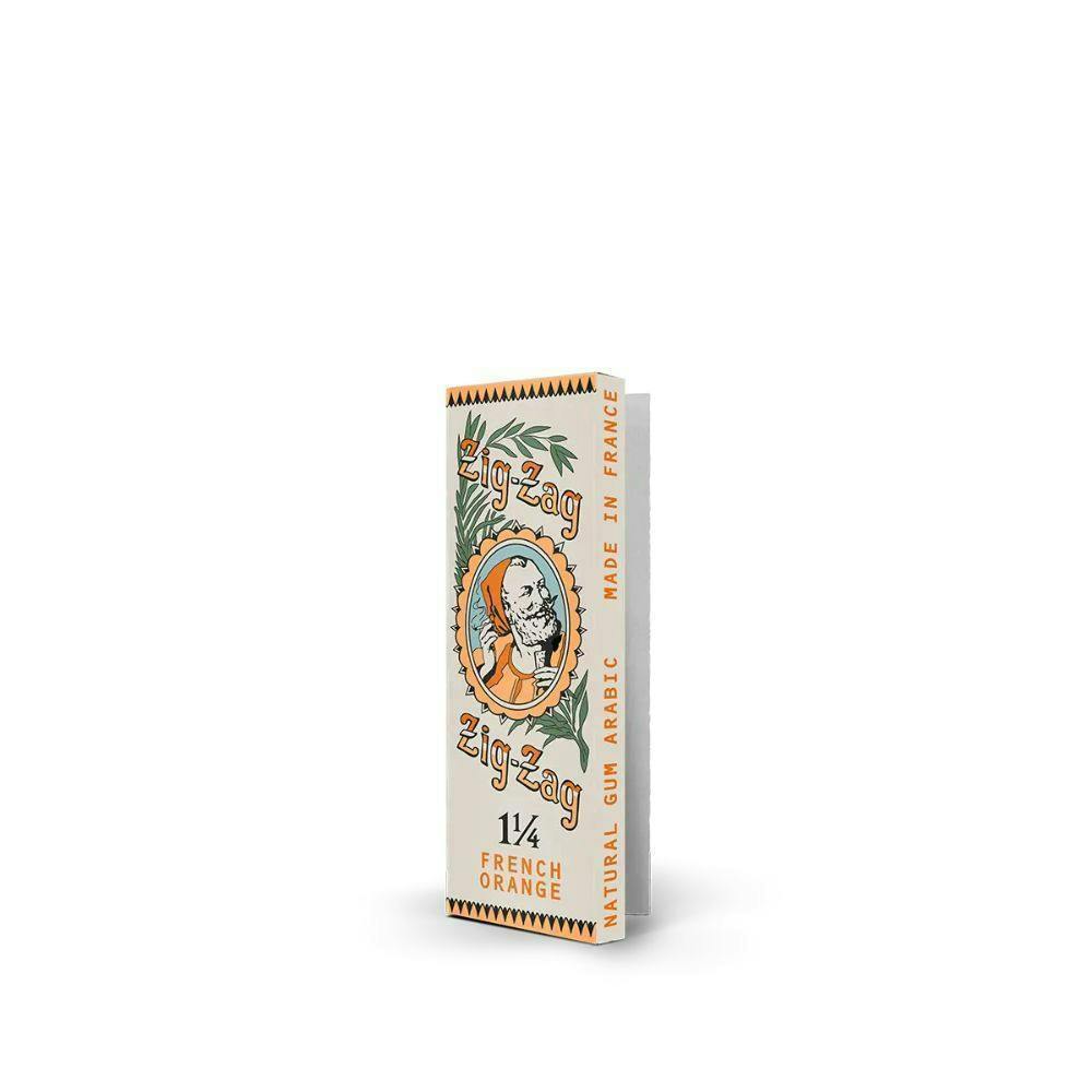Zig Zag - 1 1/4" French Orange Rolling Papers - French Orange