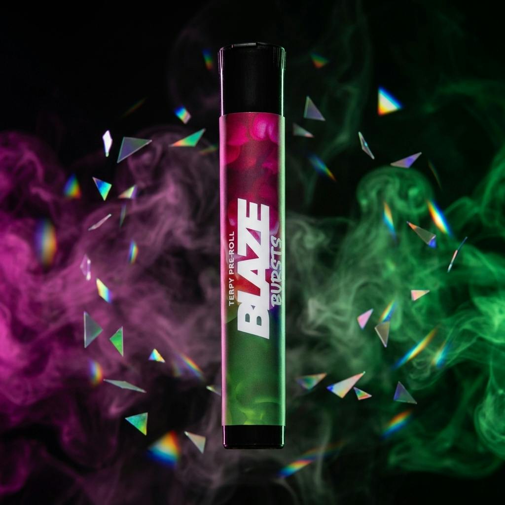 Blaze Bursts - Strawberry Banana Pre-Roll Single | 1g at Bisa Lina - Joliet