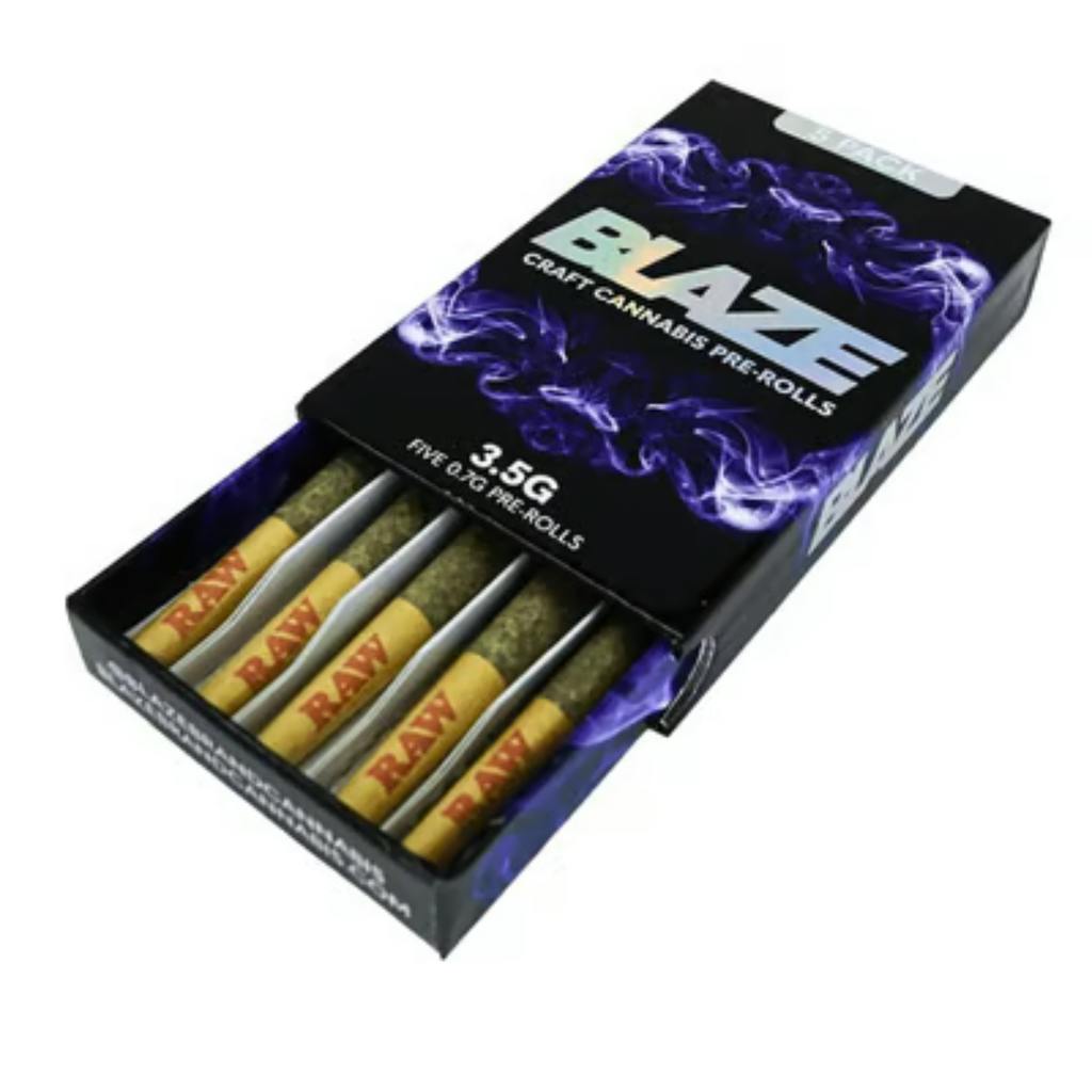 Blaze GMO Rootbeer Pre-Roll Pack 5 Pack | 3.5g