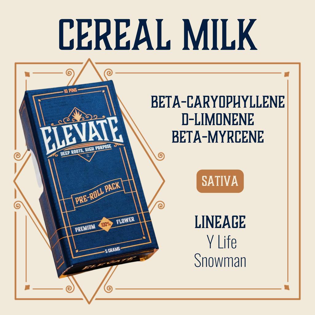 Elevate Cereal Milk Pre-Roll Pack 10pk | 5g