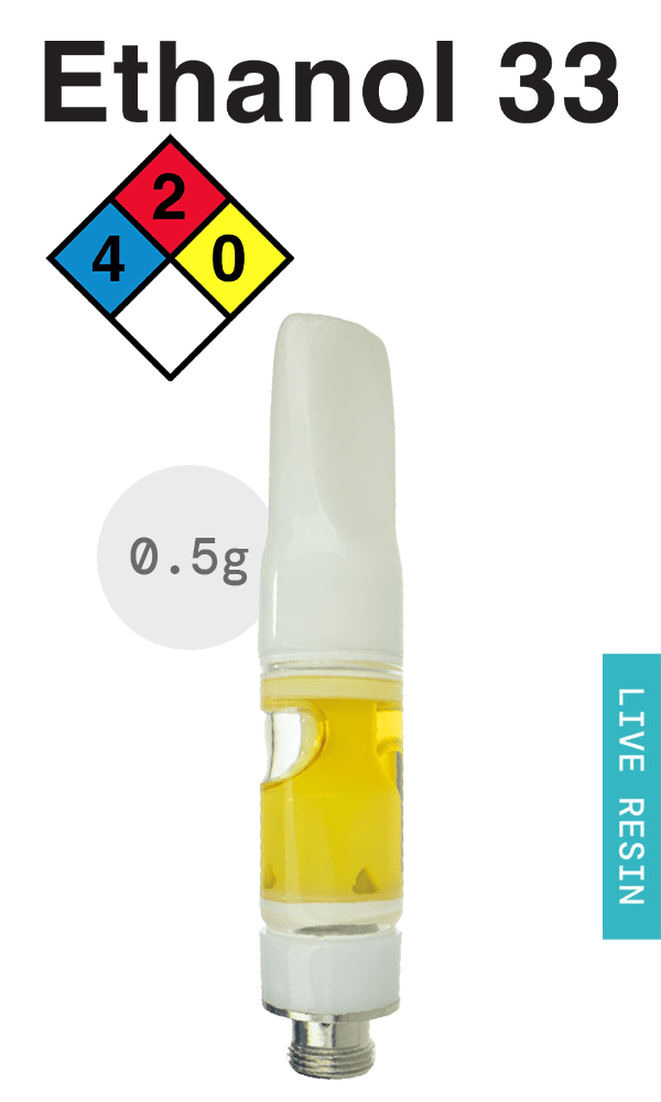 Live Resin Cartridge 0.5g - Ethanol #33