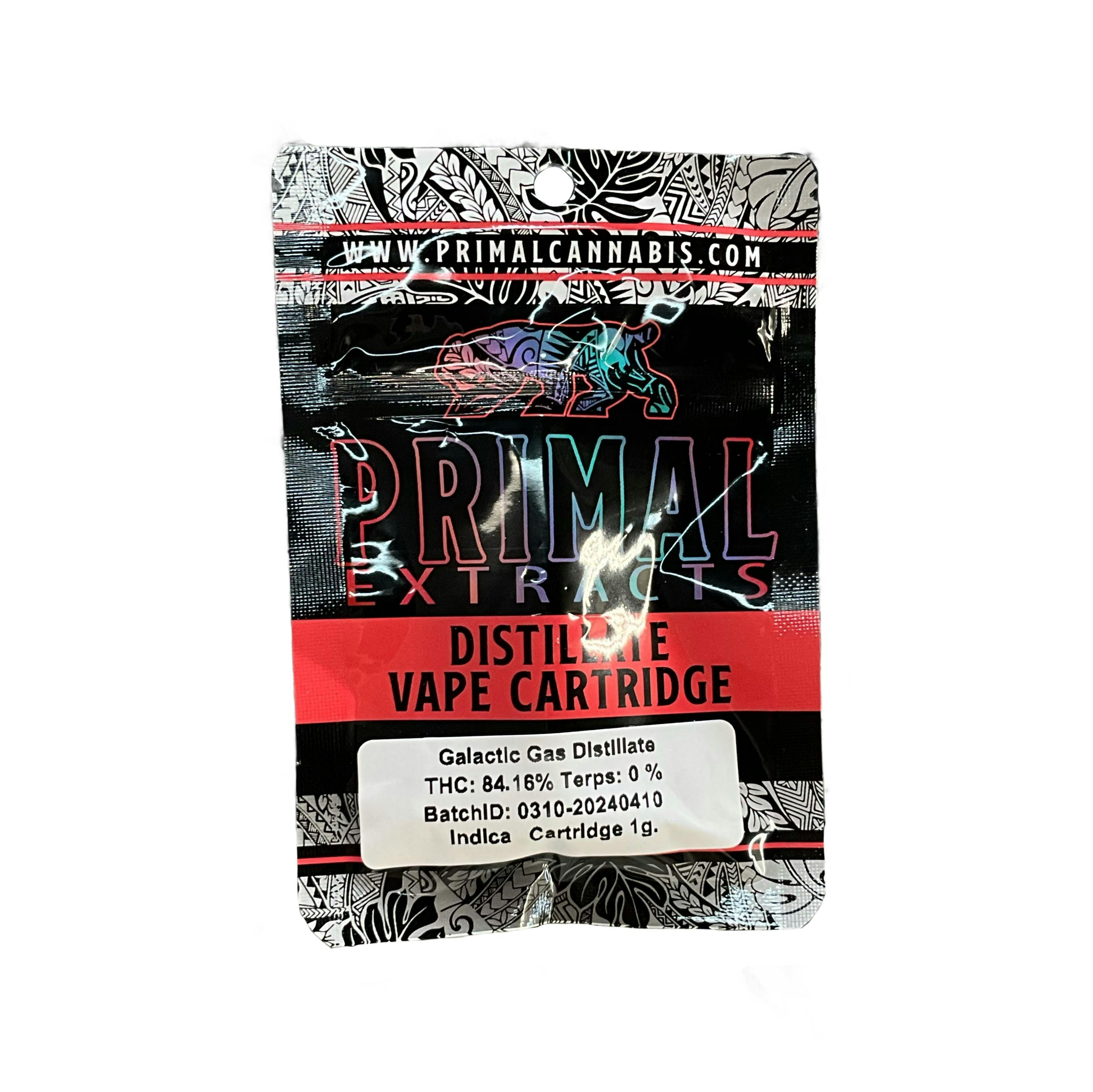 Distillate 1 gram - Galactic Gas (I) by Primal Cannabis