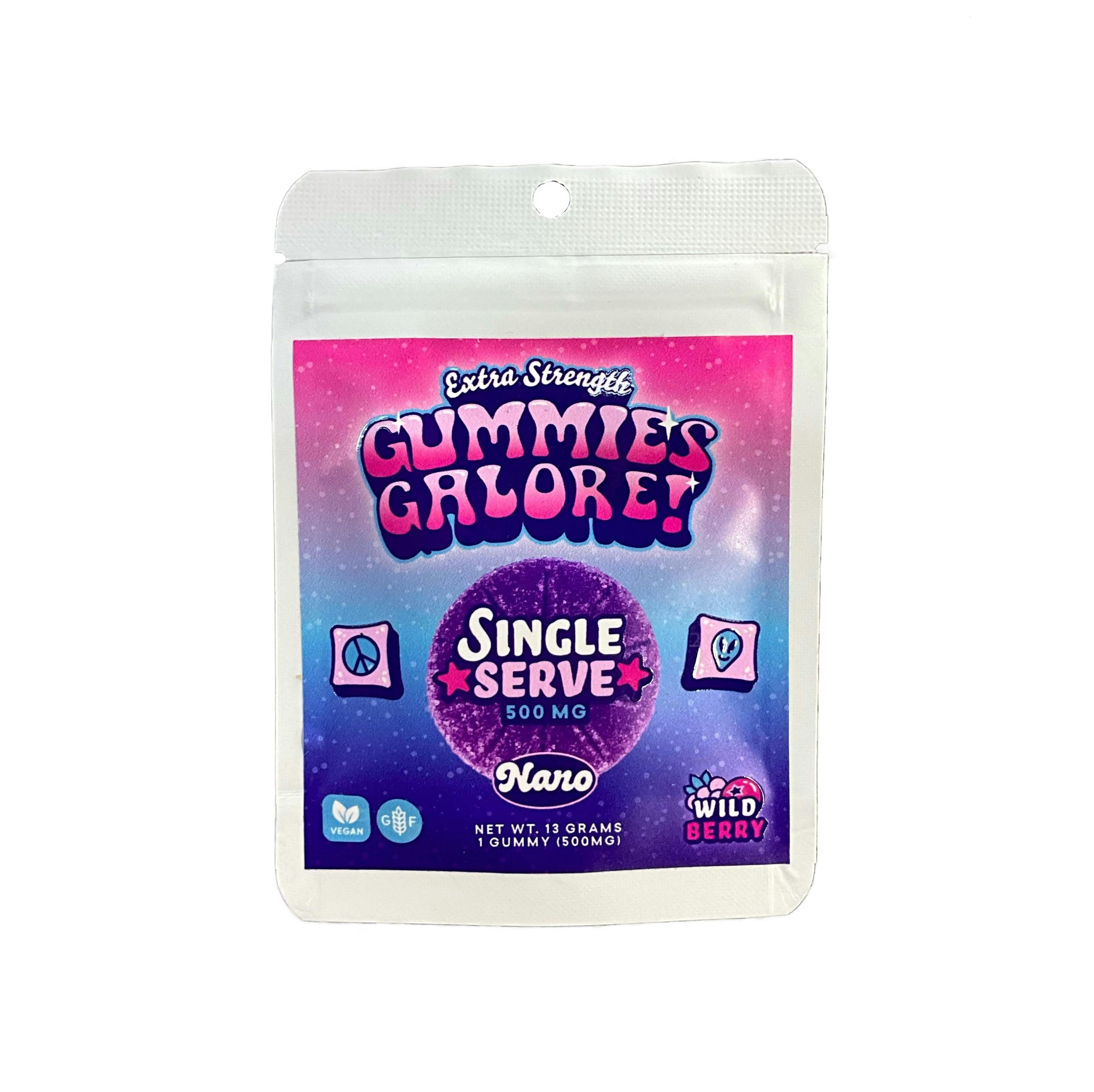 500MG | Wild Berry Nano Gummy | Gummies Galore