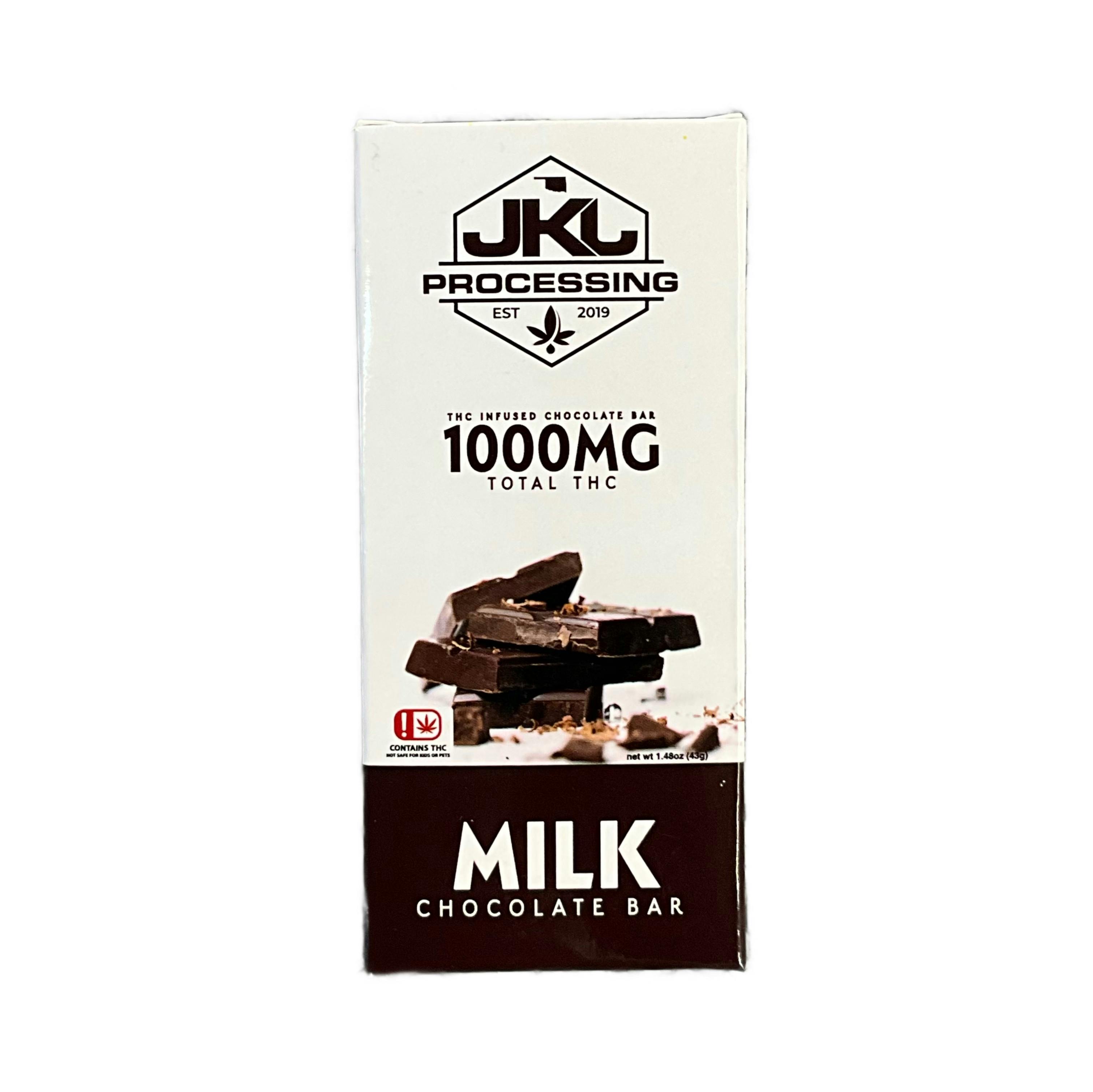 1000MG | Milk Chocolate Bar | JKJ
