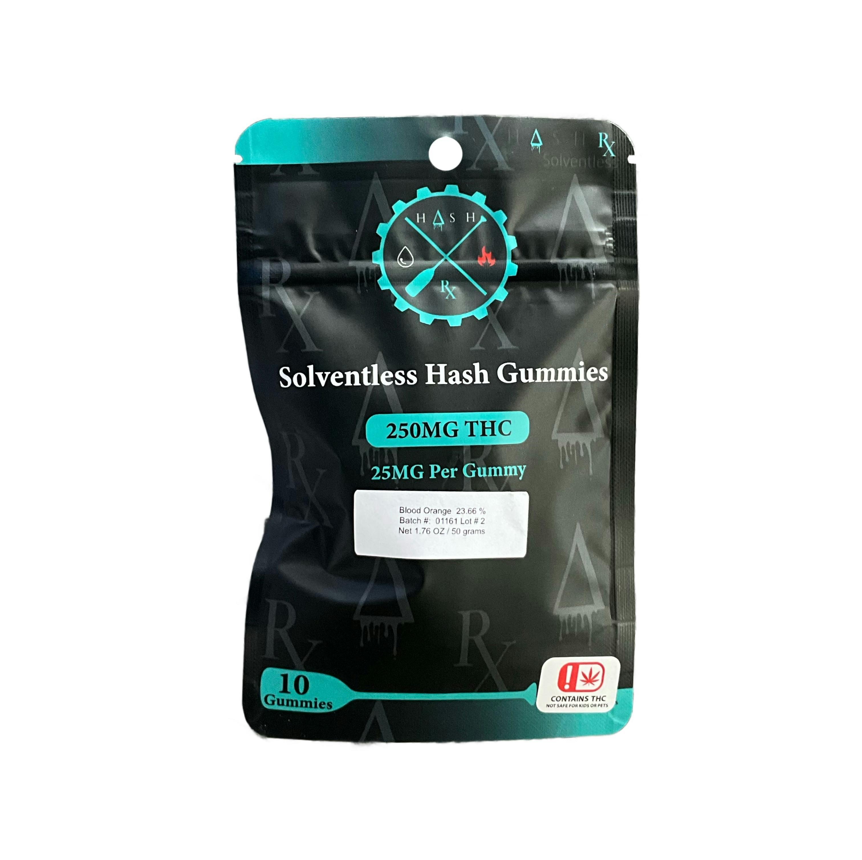 250MG | Blood Orange Hash Gummies | Hash RX