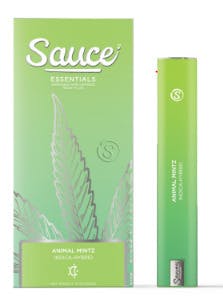 Sauce Essentials Live Resin AIO Vape 1g - Indica ZKTLS