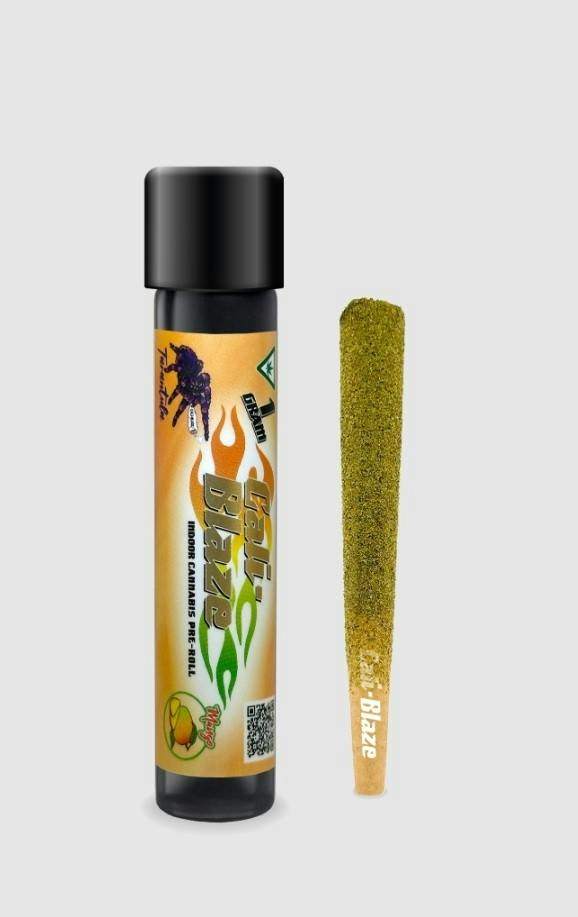 Cali Blaze Tarantula Infused Joint 1g - Cherry Lime