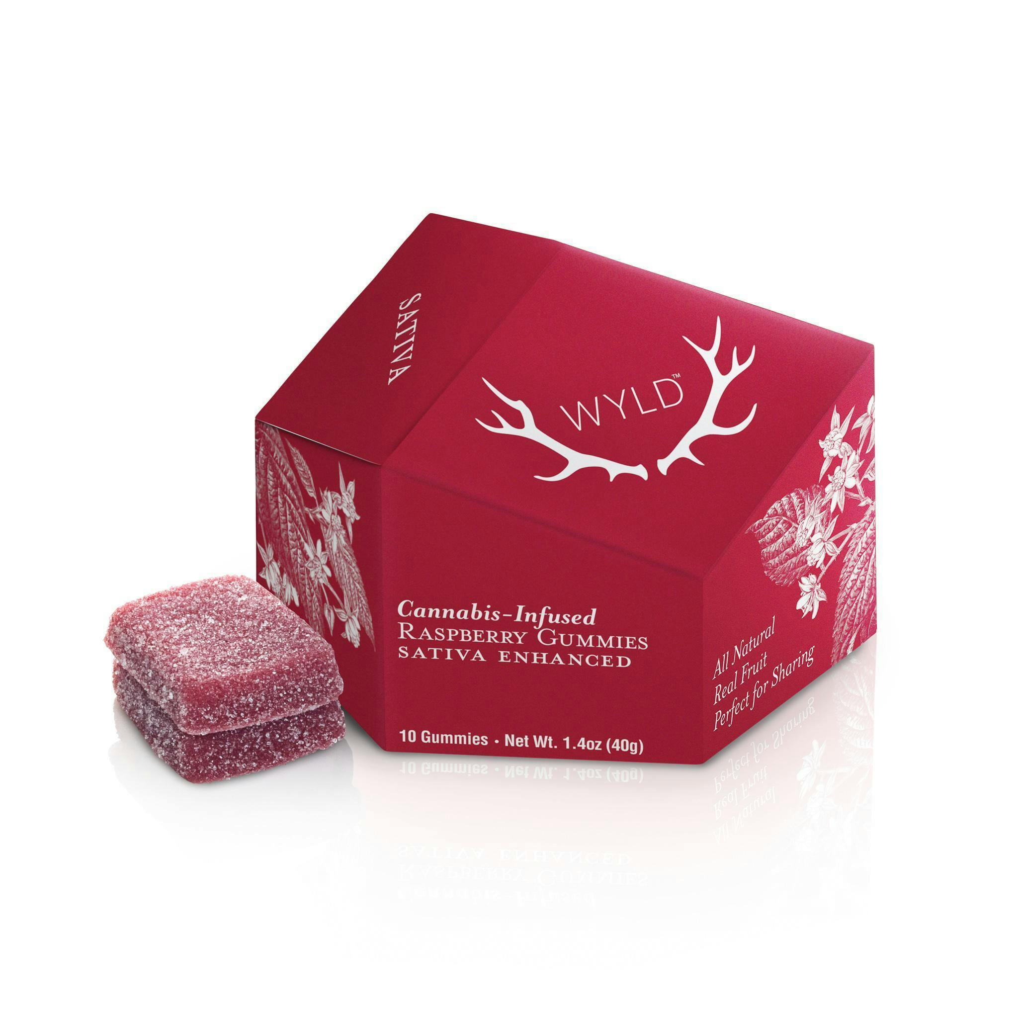 Wyld | Gummies | Raspberry 300mg
