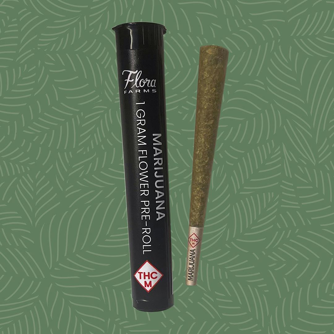 Flora Farms | Pre-Roll | Black Ice 1g