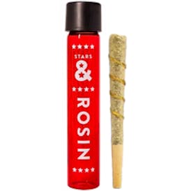 American Hash Makers - Stars & Rosin Infused Preroll - Gelato #33 & Dulce Papaya - 1g
