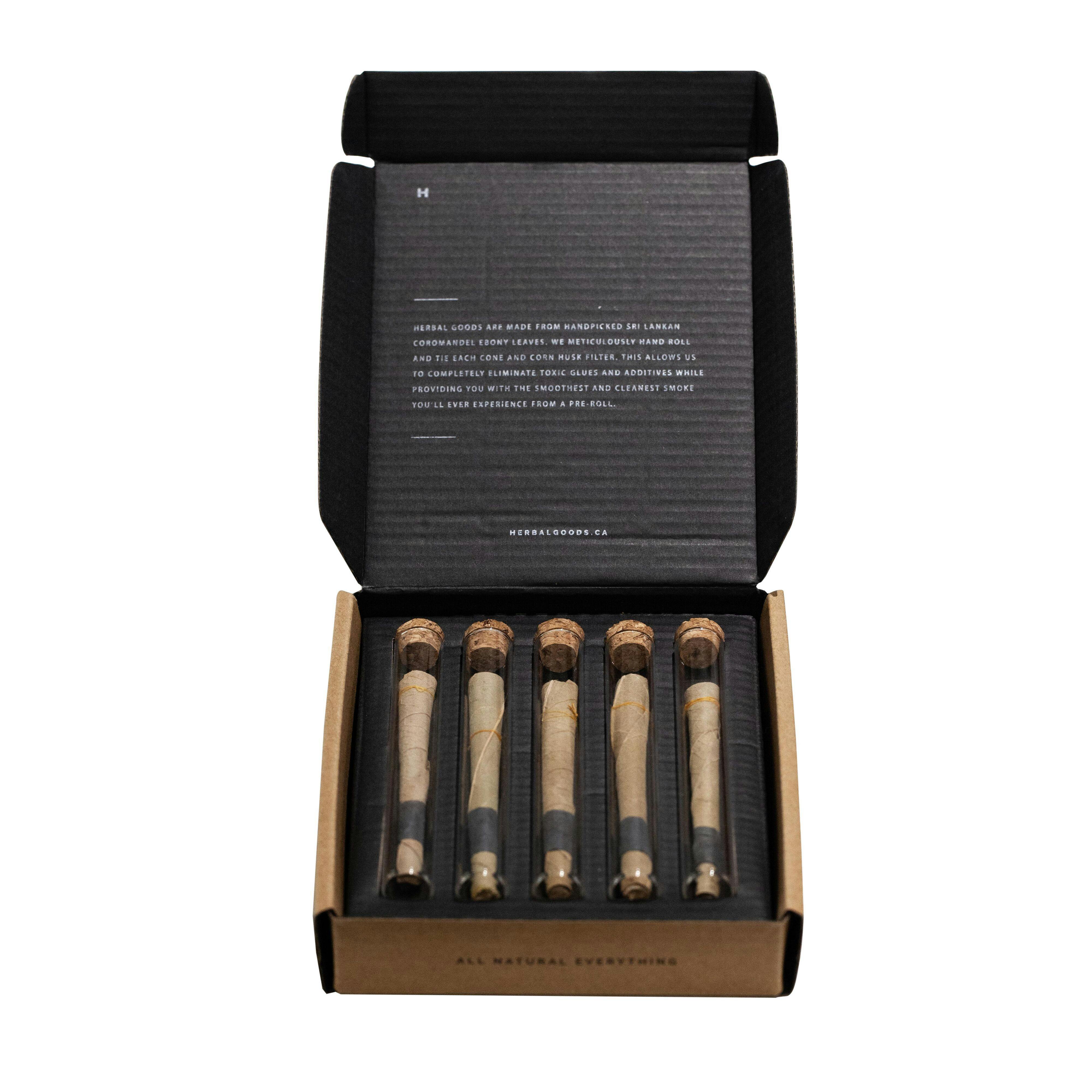 100% Natural Sri Lankan Pre-Rolled Cones (5 Pack)