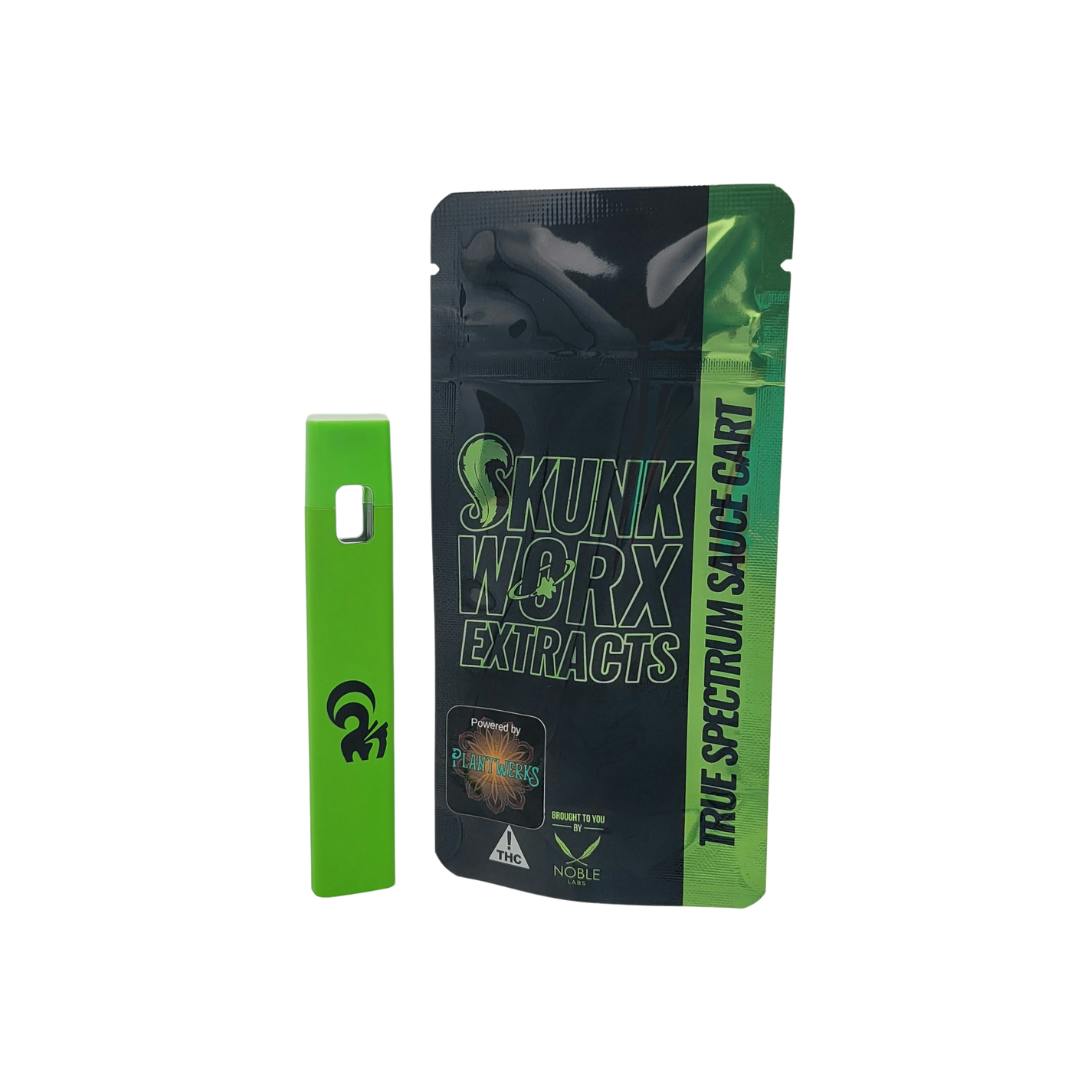 Noble Labs - Skunk Worx Sauce Cart 1g | West Coast Sour Diesel