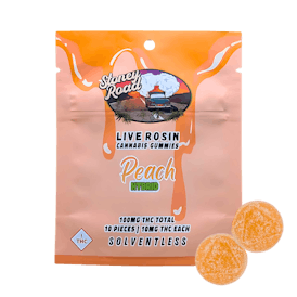 GUMMIES (LIVE ROSIN) - 100MG | PEACH