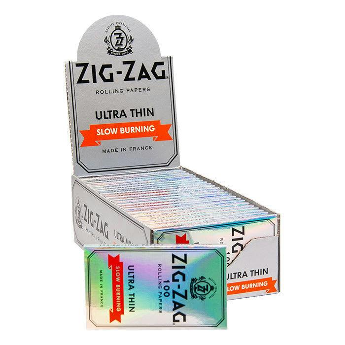 Zig Zag Ultra Thin Slow Burning Rolling Paper 1 1/2