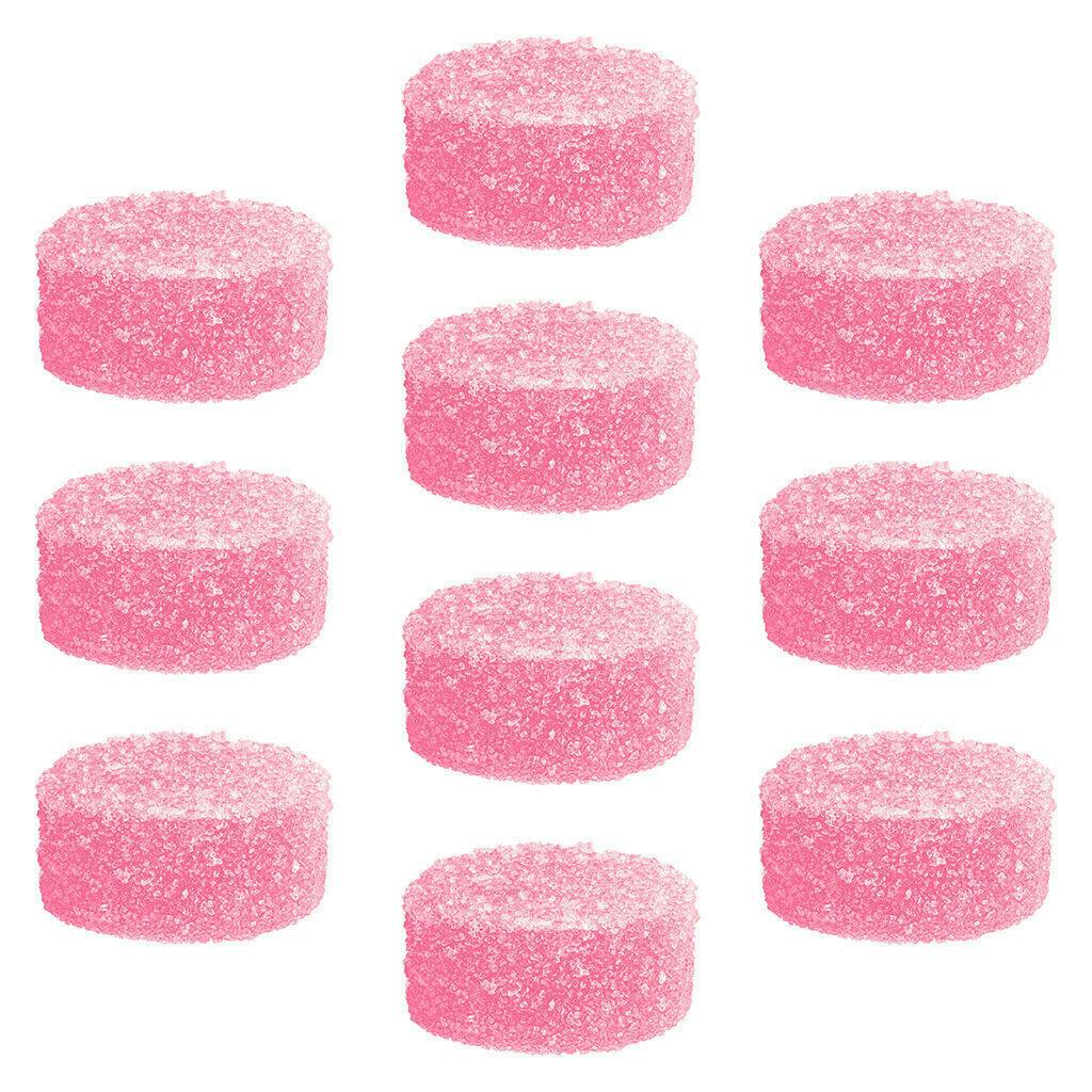 Crazy Cream Soda Party Pack 100 THC Gummies 10x1 Pack Soft Chews