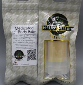 1:1 Body Balm Stick | 500mg | Maine Strain Organics