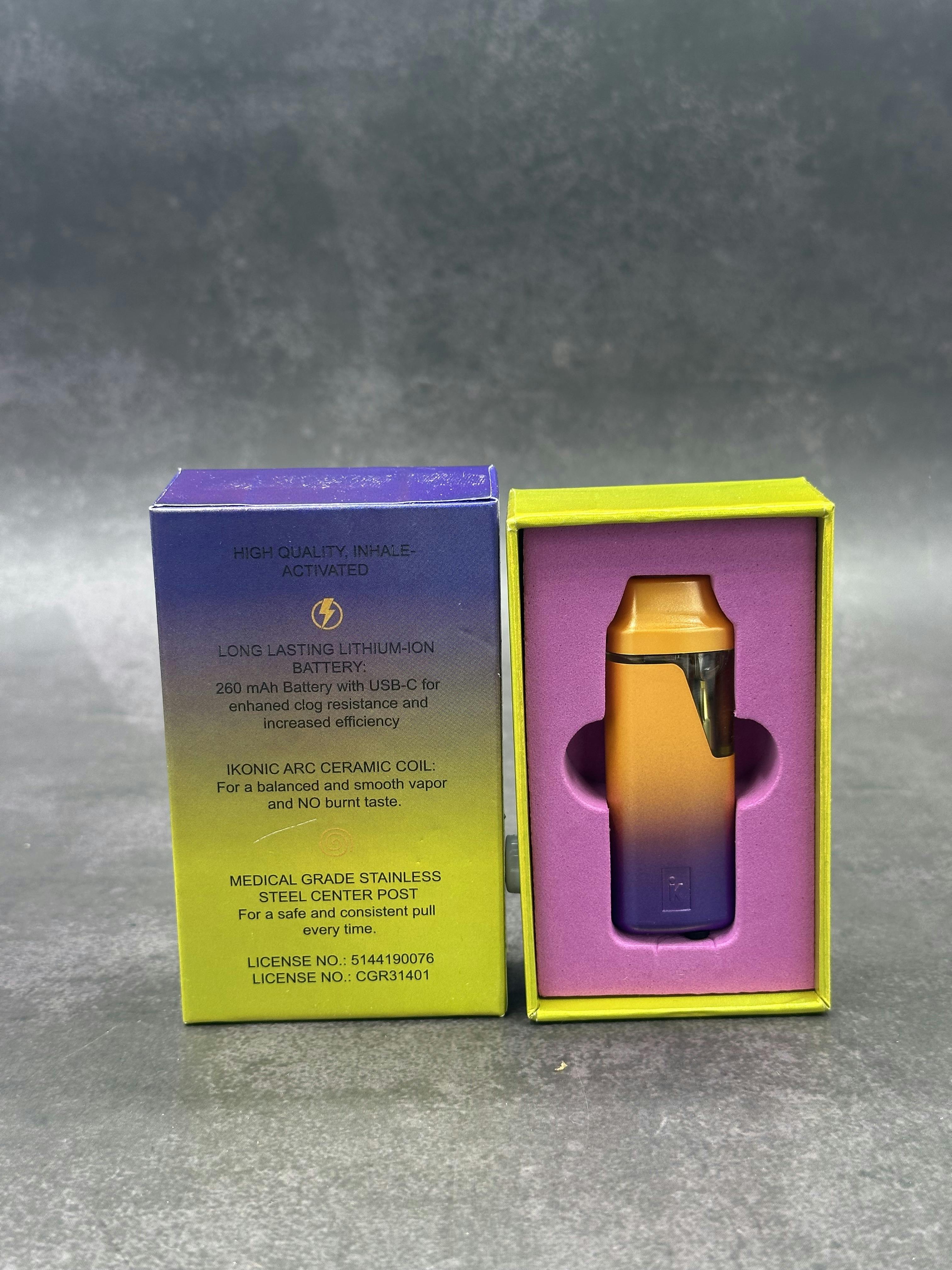 Raspberry Parfait | 1g Liquid Diamond Disposable | Purple Co.