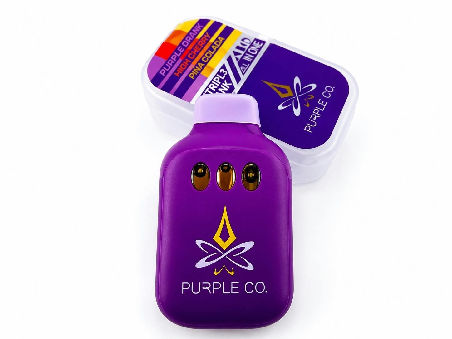 2g Triple Tank | Purple Drank/High Cherry/Pina Colada | Purple Co